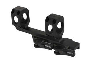 The American Defense Recon Mount features a quick detach lever system for easy removal